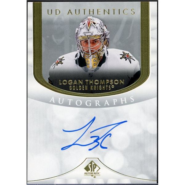 2023-24 SP Authentic Logan Thompson UD Authentics autograph