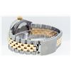 Image 6 : Rolex Mens Two Tone Yellow Gold And Steel Champagne Tapestry Datejust Wristwatch