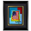 Image 1 : Flag with Heart by Peter Max