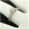 Image 9 : Antique Art Deco.900 Platinum 0.51 ctw Old European Cut Diamond Engagement Ring