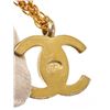 Image 6 : Chanel Gold Plated CC Turn-Lock Chain Nacklace