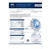Image 4 : 6.99 ctw Blue Sapphire and 1.40 ctw Diamond 14K White Gold Ring (GIA CERTIFIED)