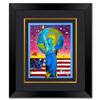 Image 1 : Liberty, Earth and Flag by Peter Max