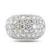 Image 1 : 5.00 ctw G to H COLOR VS1 to VS2 CLARITY Diamond 14K White Gold Ring