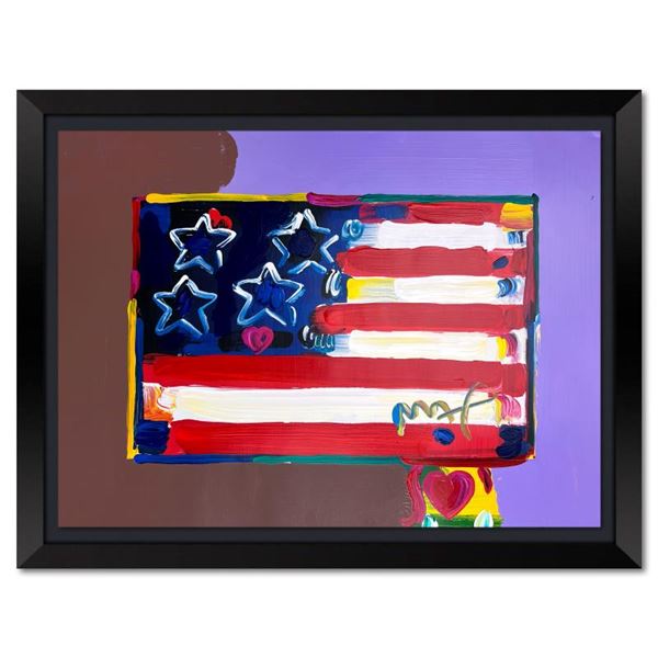 Flag by Peter Max