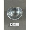 Image 1 : Small Nambe Aluminium Heart Shaped Dish 1009