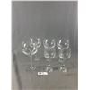Image 1 : 4 Large Crystal Wine Glasses + 2 Rosenthal Wine Glasses