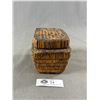 Image 3 : Small First Nations Woven Lidded Box