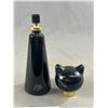 Image 3 : Vintage Avon Black Cat Ceramic Perfume Bottle