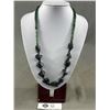 Image 1 : Quality Genuine Fuchite & Amethyst Gemstone Necklace