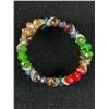 Image 2 : Stunning Assorted Crystal Stretch Bracelet with Rhinestone Spacers