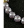 Image 2 : Lavender Pearl Cameo Stretch Bracelet
