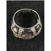 Image 2 : Quality White Gold Plated Genuine Mother of Pearl Ring