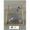Image 1 : Amethyst Rough Display. Retails $200.00