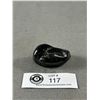 Image 1 : Black Obsidian Specimen In Display. Retails $280.00