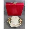 Image 2 : Assortment Of Greeting Cards, Flitz & Floyd Platter In Original Box, Rummoli Game In Original Box (N