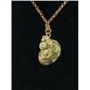 Image 2 : 14K Gold Plated Genuine Shell Pendant