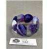 Image 1 : Genuine Onyx Stone Bracelet. Stunning!