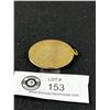 Image 3 : Very Large Brushed Gold Locket. OLD!