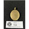 Image 1 : Classy Antique Gold Locket - LARGE!