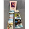 Image 3 : Interesting Lot Of Vintage Ephemera - Post Cards, Food Wrappers, Paphlets, Maps & More