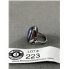 Image 2 : Quality Genuine Lapis Silver Ring.