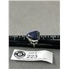 Image 3 : Quality Genuine Lapis Silver Ring.