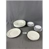 Image 2 : Vintage British Airways  First Class Serving Mugs, Saucers, Butter Plates & Royal Doulton Hotel Porc