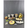 Image 1 : Nice Lot of Vintage Jugs, Trays, Plates Etc