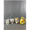 Image 2 : Nice Lot of Vintage Jugs, Trays, Plates Etc