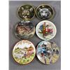 Image 4 : Nice Lot of Vintage Collector Plates. Dogs, Tigers, etc