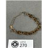 Image 2 : Gold Over Stainless Steel Gucci Design Links Bracelet Marked Ssteel