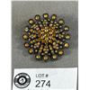 Image 2 : 3 Vintage Rhinestone Brooches. Unmarked