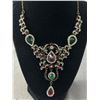 Image 2 : Beautiful Vintage Rhinestone Necklace