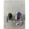 Image 2 : Large Lot of Crystals, Including Amethyst,Pyrite, Selenite etc
