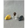 Image 3 : Lot of Polished Stones with a Selenite Piece and Amethyst Piece