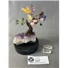 Image 1 : 6" Chakra Crystal Amethyst Tree on Base