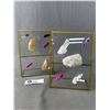 Image 1 : 2 Displays with Crystal Quartz and Agate