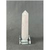 Image 2 : Beautiful Rose Quartz Crystal Tree Plus a Rose Quartz Tower
