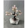 Image 4 : Beautiful Rose Quartz Crystal Tree Plus a Rose Quartz Tower