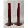 Image 2 : Nice Collectible Lot of Glass. Ruby Red Glass, Baskets, Vases Etc