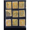 Image 2 : Canada Small Queen Victoria 4 Cent Orange 1870-1893 Cancel and Tone Variations