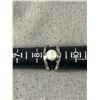 Image 2 : Lovely Genuine Pearl Ring - Marked 925