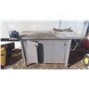 Image 1 : Shop Work Bench with Vice 36'' x 66'' x 30''
