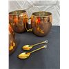 Image 2 : Set of 4 ODI Moscow Mule Mugs