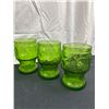 Image 3 : Green Glass Pitcher and Cup set