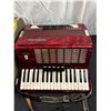 Image 2 : Vintage 1960's Weltmeister Accordion with Case