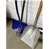 Image 4 : Assorted snow shovels and scrapers