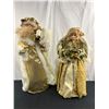 Image 1 : Ivory/Gold Christmas Decorations