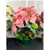 Image 3 : 3 Artificial Potted Poinsettias